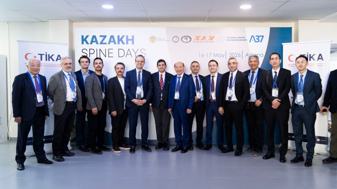 Kazakh Spine Days 2026 халықаралық жұлын нейрохирургиясы конференциясы өтуде