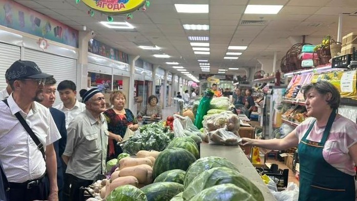 Әлеуметтік маңызы бар азық-түлік тауарлар бағасына бақылау жүргізу жұмыстары жалғасуда