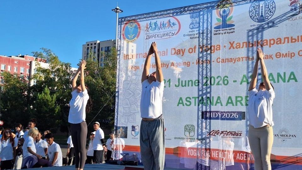 «Йога – салауатты ұзақ өмір сүру өнері»: Халықаралық йога күні аталып өтті