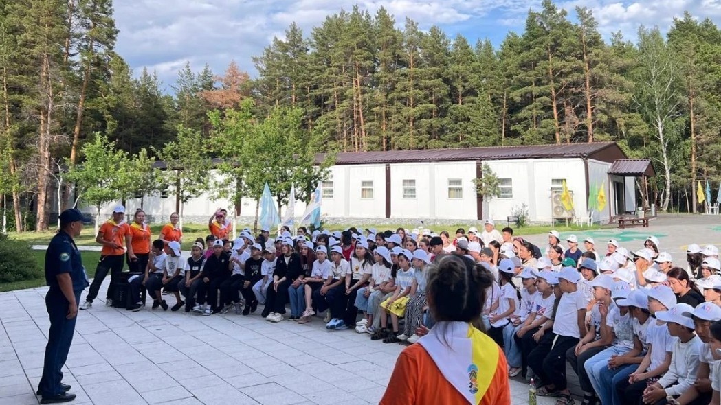 «Барап» балалардың спорт-сауықтыру орталығында қауіпсіздік сабағы өтті