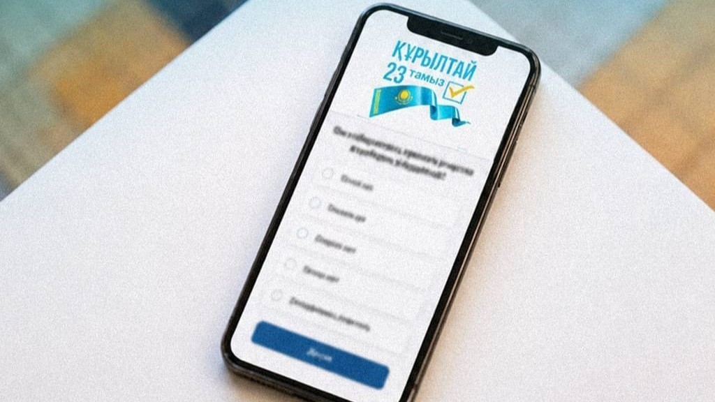 Азаматтардың 70,3 пайызы Құрылтай сайлауында дауыс беруге ниетті - телефон арқылы сауалнама