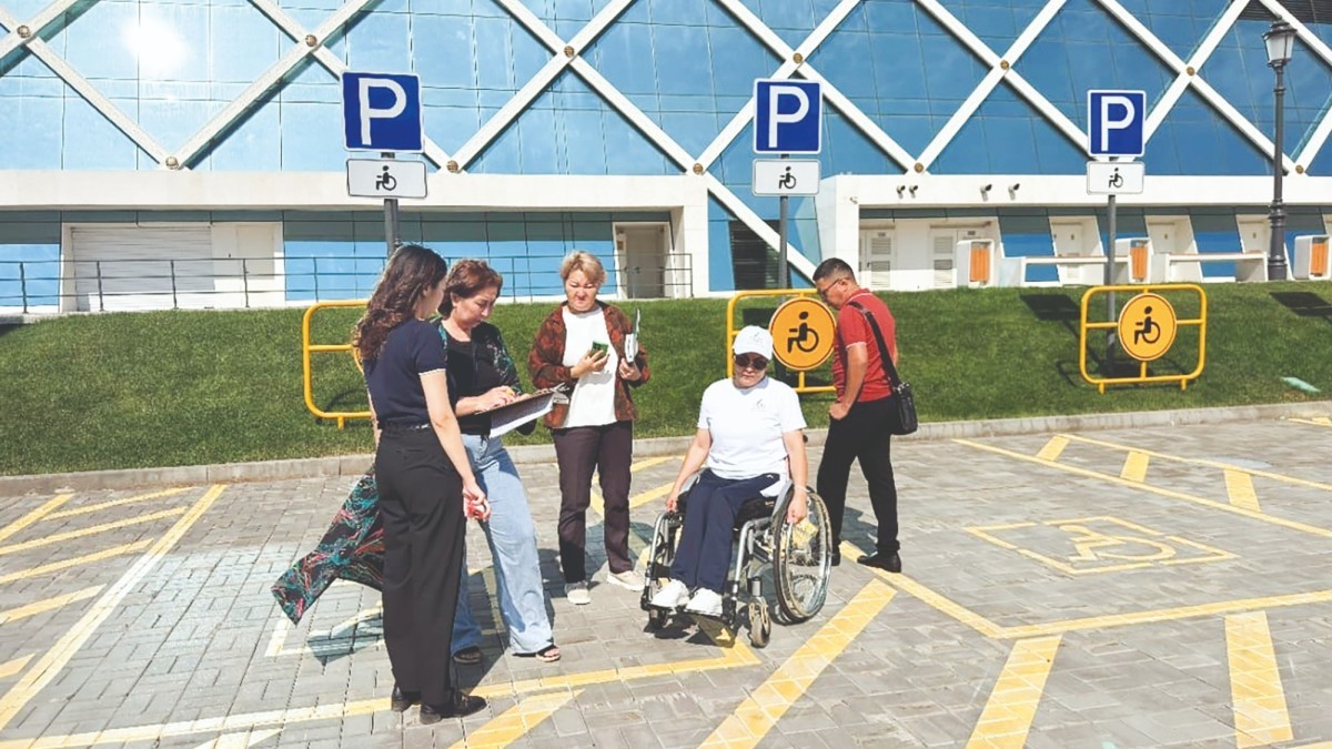 Астана қаласында мүгедектігі бар адамдар үшін сайлау учаскелерінің  қолжетімділігіне мониторинг жүргізілуде