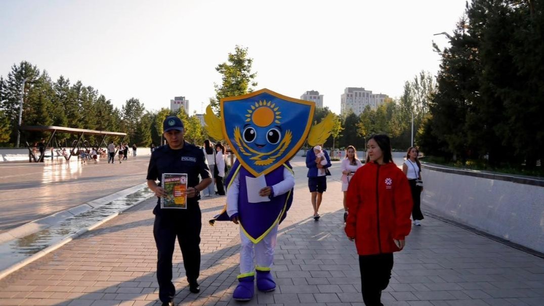 Полиция Орталық саябақта профилактикалық рейд өткізді