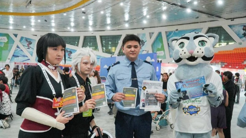 Comic Con Astana 2026 фестивалінде кезекті «Заң мен тәртіп» акциясы өтті