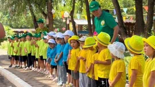 Бірінші сыныпқа баратын оқушылар жол ережесін іс жүзінде үйренді