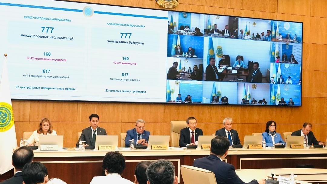 Құрылтай сайлауына халықаралық қызығушылық деңгейі жоғары