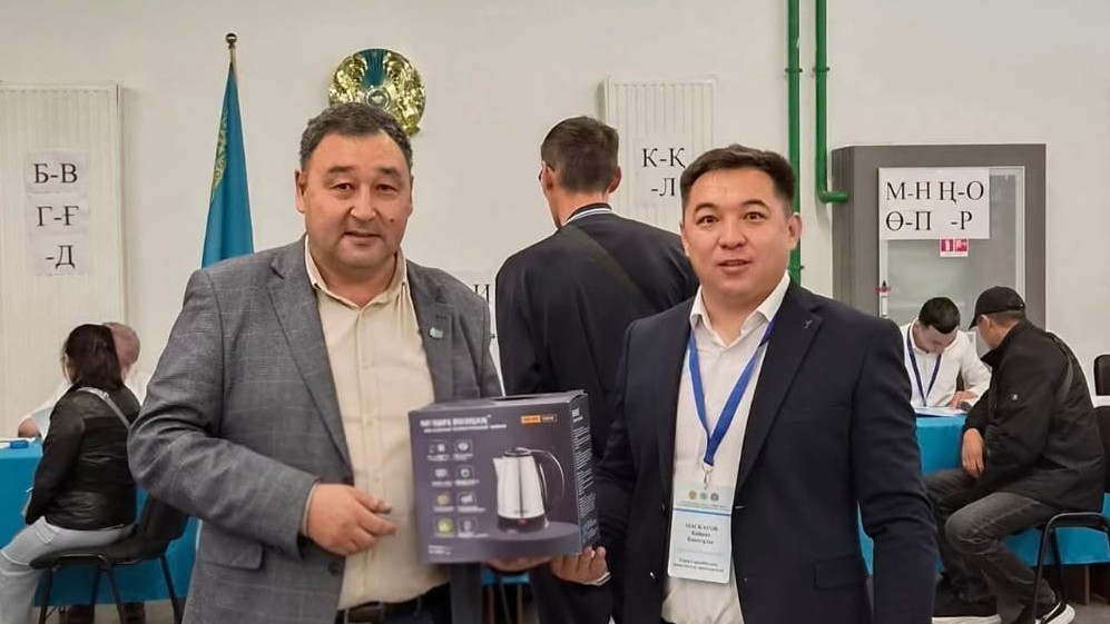 Сайлауда азаматтық ұстанымын білдірді