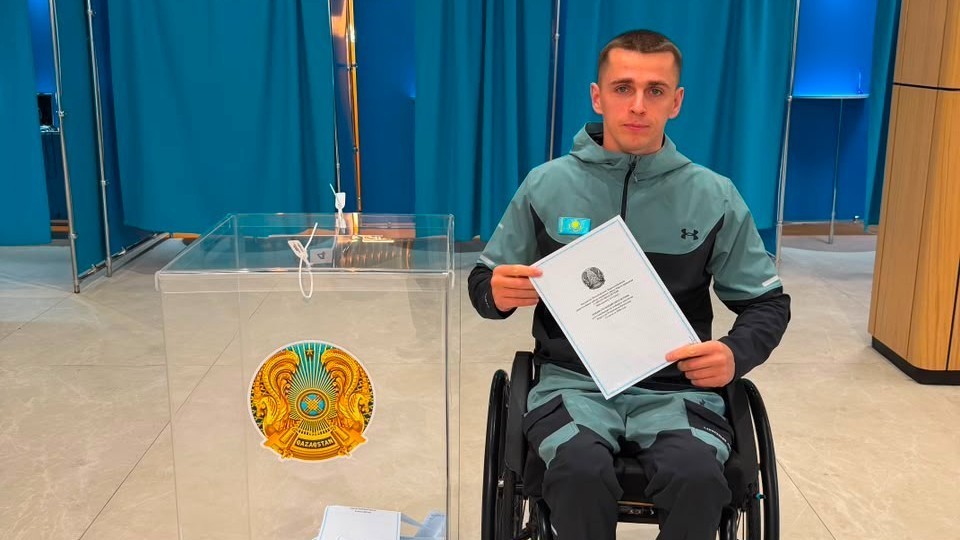 Астаналық пара және сурдо спортшылар Құрылтай сайлауында дауыс берді