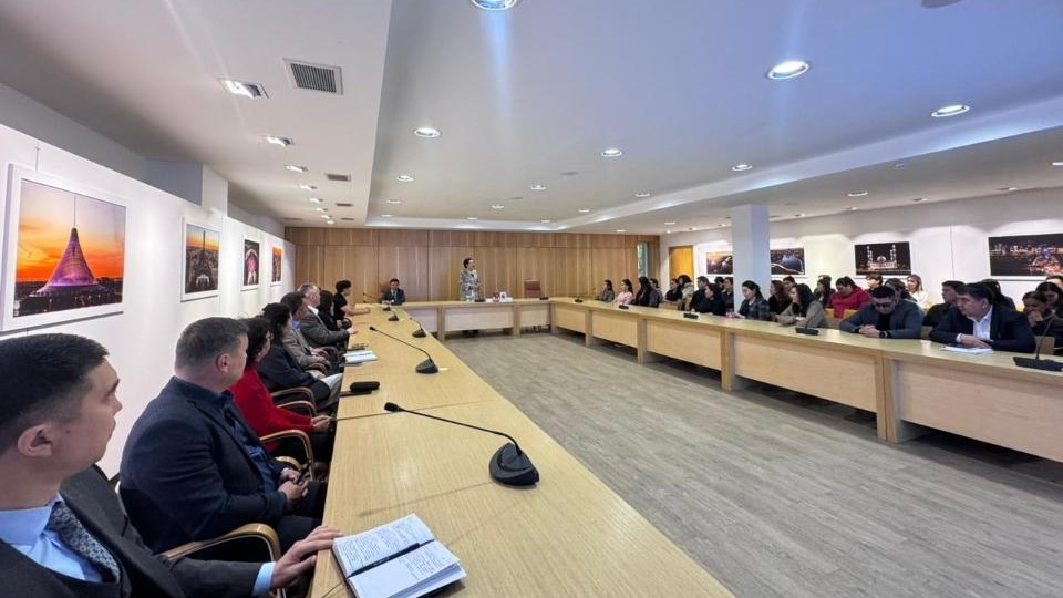 «Мемлекеттік тілдің тағылымы мен мәртебесі» семинар дәрісі өтті