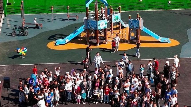Байқоңыр ауданында бос аумақтар жаңа қоғамдық кеңістікке айналды