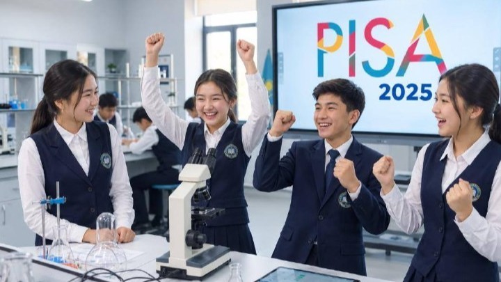 PISA-2025: Астана оқушылары үш бағыт бойынша жоғары нәтиже көрсетті