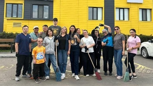 Астанада паралимпиадалық орталық пен «Тарлан» мұз айдынында экоакция өтті
