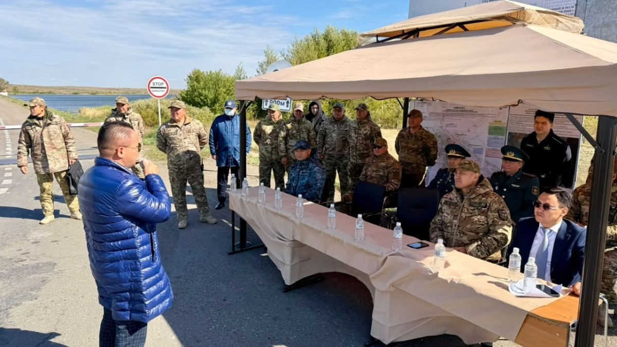 Астананың аумақтық қорғаныс бригадасы оқу-жаттығу өткізді