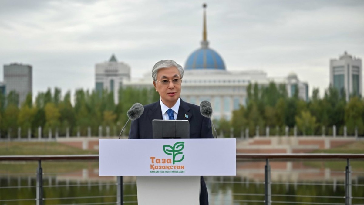 Президент: «Таза Қазақстан» – жалпыұлттық сипатқа ие болған бастама