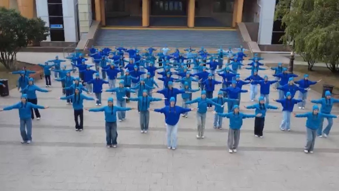 Еңбек күнінде ерекше флешмоб өтті