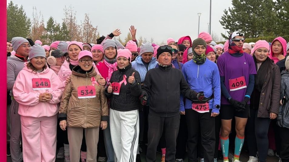 «Pink Run Astana» қайырымдылық жүгірісі өтті