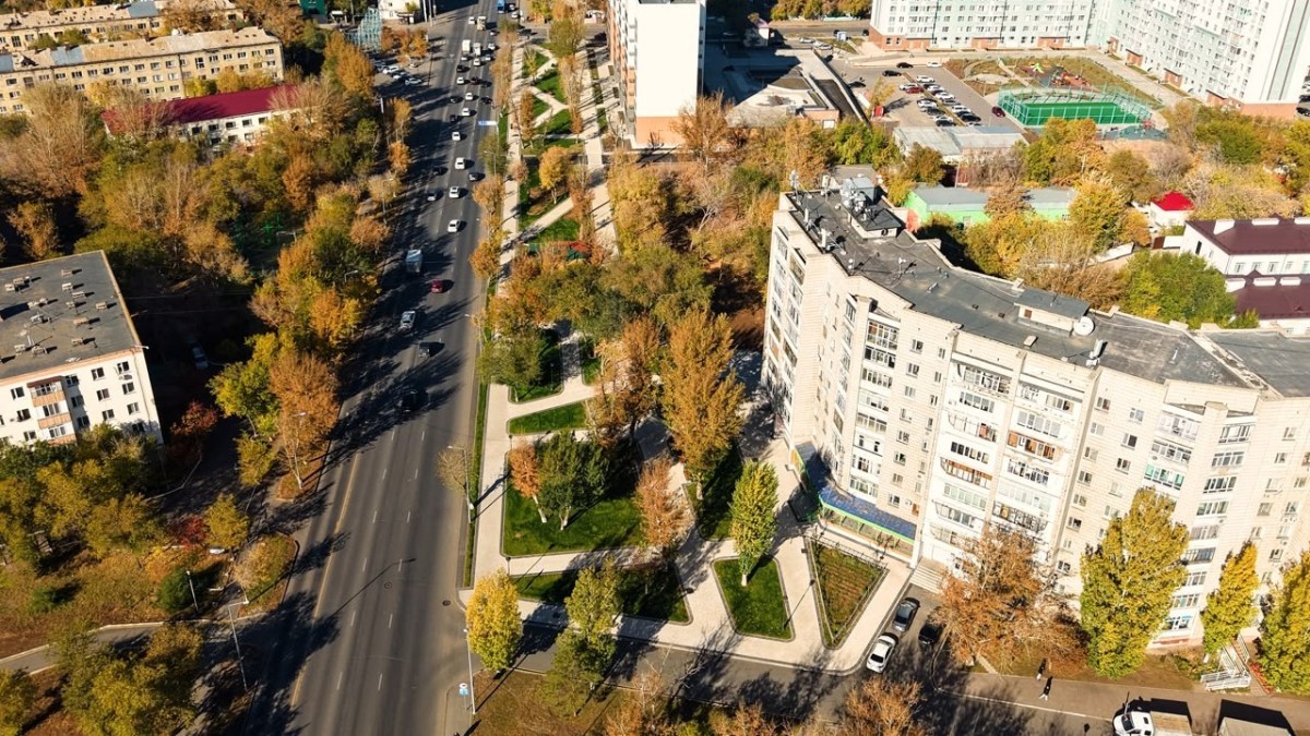 Байқоңыр ауданында жаңа қоғамдық кеңістік ашылды